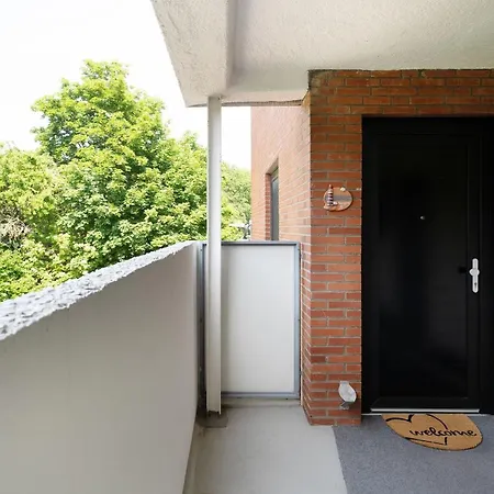 公寓 Strandglueck 41- Haus Wiesbaden 佩尔泽哈肯