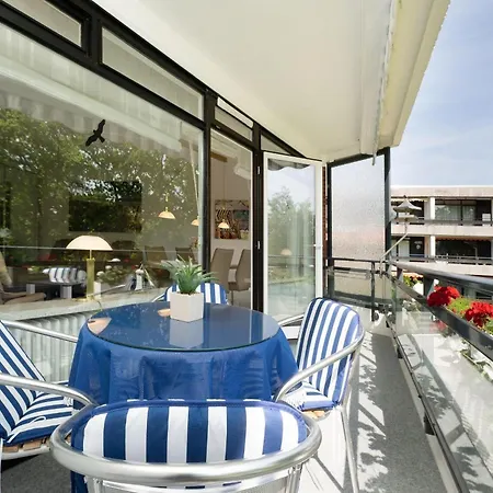 公寓 Strandglueck 41- Haus Wiesbaden 佩尔泽哈肯